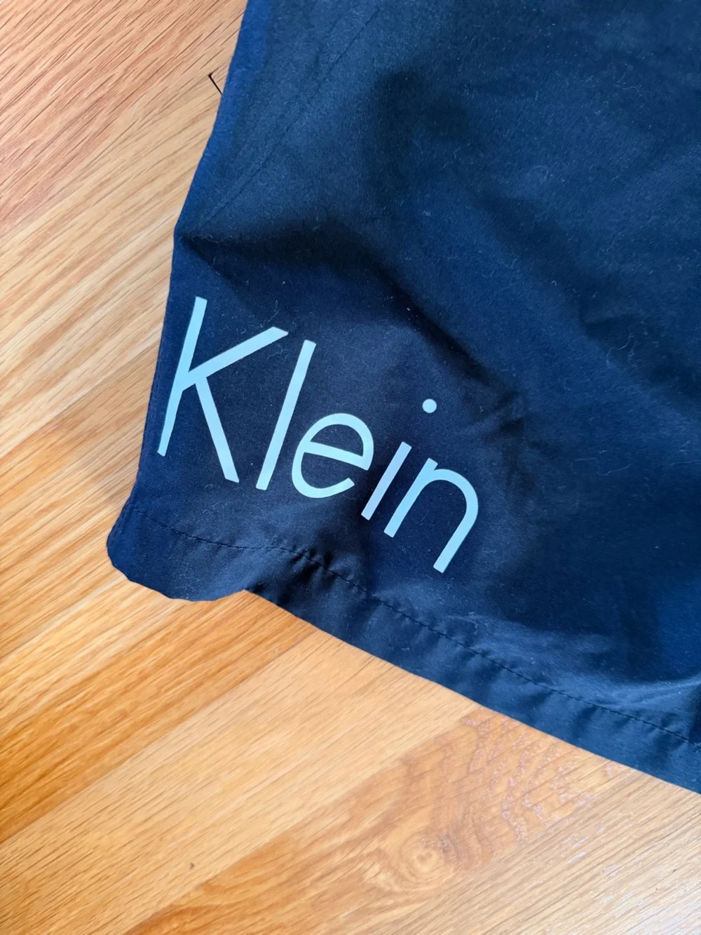 Calvin Klein Signature Black Men's Brief Lined Swim Trunks Shorts Pockets Sz XXL
